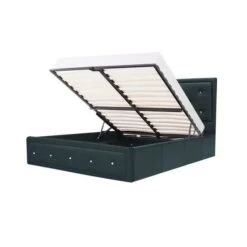 Lit Adulte Capitonné 160 X 200 Cm + Coffre De Rangement - Simili Noir - VIRGINIA 8 Lit Adulte Capitonné 160 X 200 Cm + Coffre De Rangement - Simili Noir - VIRGINIA -Disney Cars Soldes lit adulte capitonne 160 x 200 cm coffre de rangement simili noir virginia 3612400227573 494024