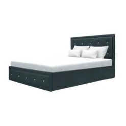 Lit Adulte Capitonné 160 X 200 Cm + Coffre De Rangement - Simili Noir - VIRGINIA 9 Lit Adulte Capitonné 160 X 200 Cm + Coffre De Rangement - Simili Noir - VIRGINIA -Disney Cars Soldes lit adulte capitonne 160 x 200 cm coffre de rangement simili noir virginia 3612400227573 494025