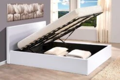 Lit Avec Coffre Simili Skon