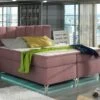 Lit Boxspring 140x200 Cm Velours Rose Clair Balfor -Disney Cars Soldes lit boxspring 140x200 cm velours rose clair balfor 3666722046268 655415