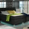 Lit Boxspring 160x200 Cm Tissu Noir Balfor -Disney Cars Soldes lit boxspring 160x200 cm tissu noir basilio 3666722046152 655548