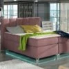 Lit Boxspring 160x200 Cm Velours Rose Clair Balfor -Disney Cars Soldes lit boxspring 160x200 cm velours rose clair balfor 3666722046312 655400