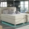 Lit Boxspring 180x200 Cm Tissu Crème Mador -Disney Cars Soldes lit boxspring 180x200 cm tissu creme amadeo 3666722046688 655102