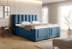 Lit Boxspring électrique Tissu Bleu Canard Avec Matelas Et Surmatelas Arkos -Disney Cars Soldes lit boxspring electrique tissu bleu canard avec matelas et surmatelas arkos 3666722726665 1425088