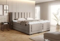Lit Boxspring électrique Velours Beige Avec Matelas Et Surmatelas Arkos -Disney Cars Soldes lit boxspring electrique velours beige avec matelas et surmatelas arkos 5904484028213 1425048