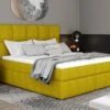 Lit Boxspring Tissu Jaune Avec Matelas Et Surmatelas Lizen -Disney Cars Soldes lit boxspring tissu jaune avec matelas et surmatelas lizen 3666722634489 1422238