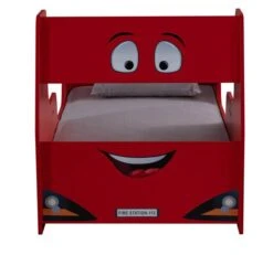 Lit Camion De Pompier Rouge Avec Phares 90x190 Cm -Disney Cars Soldes lit camion de pompier rouge avec phares 90x190 cm 3666722819237 1466487