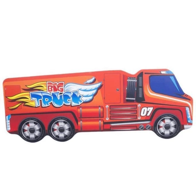 Lit Camion Poids Lourd Rouge 70x140 Cm - Sommier Et Matelas Inclus 4 Lit Camion Poids Lourd Rouge 70x140 Cm - Sommier Et Matelas Inclus – Image 2