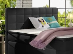 Lit Chambre D'hôtel Avec Matelas Simili Cuir Noir Alko -Disney Cars Soldes lit chambre d hotel avec matelas simili cuir noir alko 5904484020262 1424474