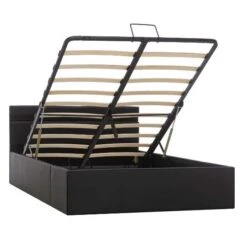 Lit Coffre à LED Simili Cuir Noir Rundi 140x200 Cm -Disney Cars Soldes lit coffre a led simili cuir noir rundi 140x200 cm 3666722558570 385733