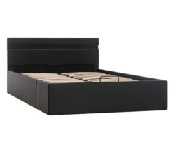 Lit Coffre à LED Simili Cuir Noir Rundi 140x200 Cm -Disney Cars Soldes lit coffre a led simili cuir noir rundi 140x200 cm 3666722558570 385734