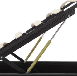 Lit Coffre à LED Simili Cuir Noir Rundi 140x200 Cm -Disney Cars Soldes lit coffre a led simili cuir noir rundi 140x200 cm 3666722558570 385738