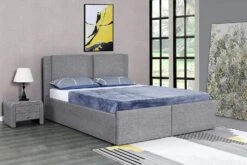 Lit Coffre Avec 2 Tiroirs 140x190 Cm Tissu Gris Clair Jorn -Disney Cars Soldes lit coffre avec 2 tiroirs 140x190 cm tissu gris clair floki 3557630032040 570160