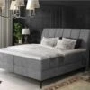 Lit Coffre Avec Matelas Velours Gris Erato 160x200 Cm -Disney Cars Soldes lit coffre avec matelas velours gris aderito 160x200 cm 3327480050651 653660