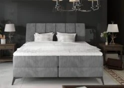 Disney Cars Soldes -Disney Cars Soldes lit coffre avec matelas velours gris aderito 160x200 cm 3327480050651 653661