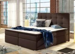 Lit Coffre Boxspring Simili Cuir Marron Avec Matelas Et Surmatelas Kavin 17 Lit Coffre Boxspring Simili Cuir Marron Avec Matelas Et Surmatelas Kavin -Disney Cars Soldes lit coffre boxspring simili cuir marron avec matelas et surmatelas kavin 3666722635066 1422083
