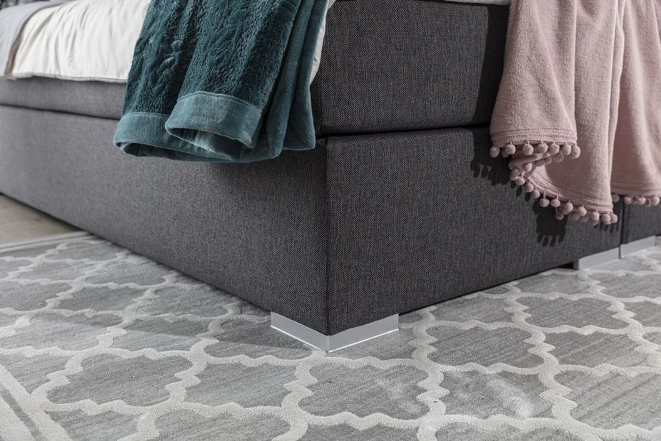 Lit Coffre Boxspring Simili Cuir Marron Avec Matelas Et Surmatelas Kavin 13 Lit Coffre Boxspring Simili Cuir Marron Avec Matelas Et Surmatelas Kavin – Image 11