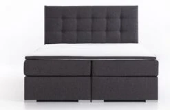 Lit Coffre Boxspring Simili Cuir Noir Avec Matelas Et Surmatelas Kavin -Disney Cars Soldes lit coffre boxspring simili cuir noir avec matelas et surmatelas kavin 3666722634786 1422050