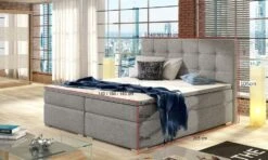 Lit Coffre Boxspring Tissu Marron Avec Matelas Et Surmatelas Kavin -Disney Cars Soldes lit coffre boxspring tissu marron avec matelas et sur matelas kavin 3666722904599 1422134