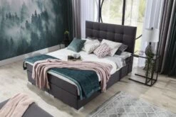 Lit Coffre Boxspring Tissu Noir Avec Matelas Et Surmatelas Kavin -Disney Cars Soldes lit coffre boxspring tissu noir avec matelas et surmatelas kavin 3666722634908 1422121