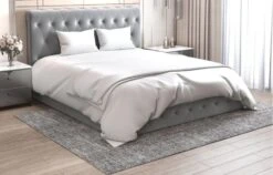 Lit Coffre Capitonné Velours Gris Korzi 140x190 Cm -Disney Cars Soldes lit coffre capitonne velours gris korzi 140x190 cm 3666722911238 1480050