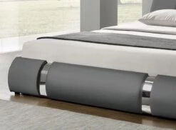 Lit Coffre Design 180x200 Cm Similicuir Gris Et Métal Ange -Disney Cars Soldes lit coffre design 180x200 cm similicuir gris et metal ange 3666722576352 589781