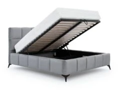 Lit Coffre Moderne 160x200 Cm Capitonné Velours Marron Mister 9 Lit Coffre Moderne 160x200 Cm Capitonné Velours Marron Mister -Disney Cars Soldes lit coffre moderne 160x200 cm capitonne velours marron mister 5904484009298 1340954