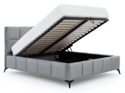 Lit Coffre Moderne 180x200 Cm Capitonné Velours Noir Mister -Disney Cars Soldes lit coffre moderne 180x200 cm capitonne velours noir mister 5904484009687 1341103