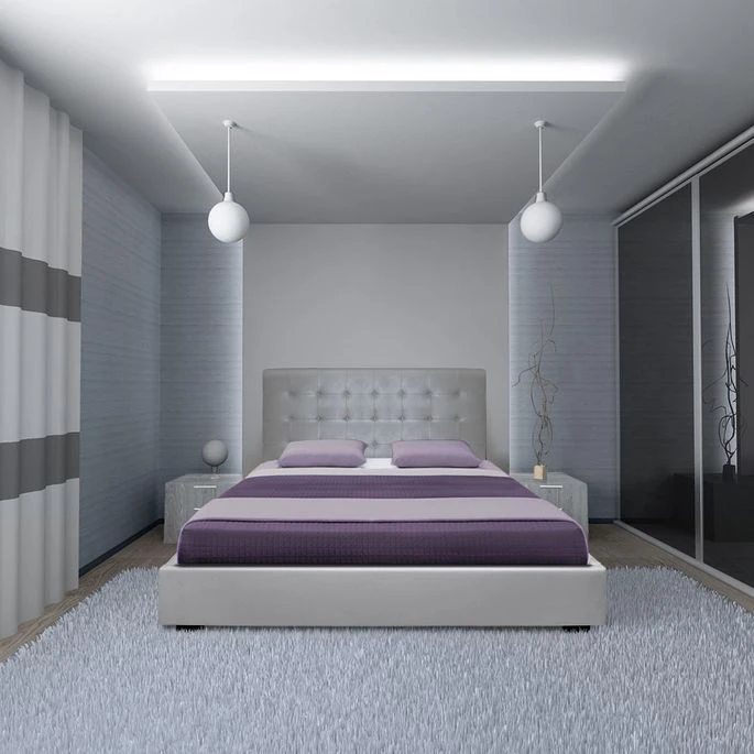 Lit Coffre Simili Cuir Argent Avec Sommier Relevable Milan 180x200 Cm 4 Lit Coffre Simili Cuir Argent Avec Sommier Relevable Milan 180x200 Cm – Image 2