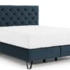 Lit Continental Capitonné Tissu Bleu Pozza Avec Matelas 30 Cm En Latex Et Pied Métal Noir -Disney Cars Soldes lit continental capitonne tissu bleu pozza avec matelas 30 cm en latex et pied metal noir 5904484022532 1398040