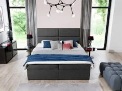 Lit Continental Capitonné Tissu Gris Foncé Chiné Weber -Disney Cars Soldes lit continental capitonne tissu gris fonce chine weber 3666722601788 1397367