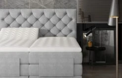 Lit Continental électrique Tissu Anthracite Avec Matelas Et Surmatelas Karmen -Disney Cars Soldes lit continental electrique tissu anthracite avec matelas et surmatelas karmen 3666722728089 1427680