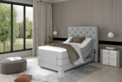 Lit Continental électrique Tissu Gris Clair Avec Matelas Et Surmatelas Karmen 17 Lit Continental électrique Tissu Gris Clair Avec Matelas Et Surmatelas Karmen -Disney Cars Soldes lit continental electrique tissu gris clair avec matelas et surmatelas karmen 3666722727754 1427687