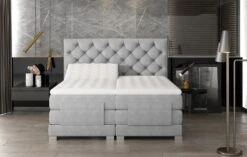 Lit Continental électrique Tissu Gris Clair Avec Matelas Et Surmatelas Karmen 20 Lit Continental électrique Tissu Gris Clair Avec Matelas Et Surmatelas Karmen -Disney Cars Soldes lit continental electrique tissu gris clair avec matelas et surmatelas karmen 3666722727754 1427690