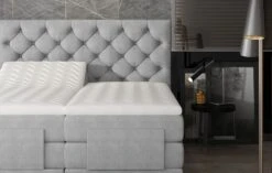 Lit Continental électrique Tissu Gris Clair Avec Matelas Et Surmatelas Karmen 24 Lit Continental électrique Tissu Gris Clair Avec Matelas Et Surmatelas Karmen -Disney Cars Soldes lit continental electrique tissu gris clair avec matelas et surmatelas karmen 3666722727754 1427694