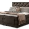 Lit Continental électrique Tissu Marron Avec Matelas Et Surmatelas Karmen -Disney Cars Soldes lit continental electrique tissu marron avec matelas et surmatelas karmen 3666722727358 1427622