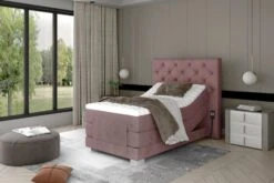 Lit Continental électrique Velours Rose Clair Avec Matelas Et Surmatelas Karmen -Disney Cars Soldes lit continental electrique velours rose clair avec matelas et surmatelas karmen 3666722726597 1427775