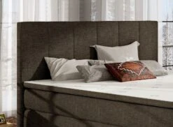 Lit Continental Tissu Marron Avec Matelas Et Surmatelas Louna -Disney Cars Soldes lit continental tissu marron avec matelas et surmatelas louna 3666722634724 1422994