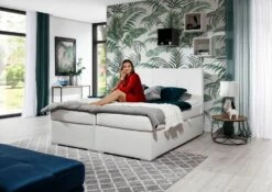 Lit Continental Tissu Marron Avec Matelas Et Surmatelas Louna -Disney Cars Soldes lit continental tissu marron avec matelas et surmatelas louna 3666722634724 1423005