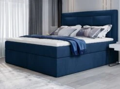 Disney Cars Soldes 9 Lit Continental Velours Bleu Foncé Balore