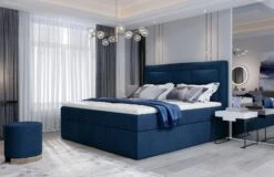 Lit Continental Velours Bleu Foncé Balore -Disney Cars Soldes lit continental velours bleu fonce balore 3666722601023 1396344