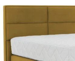 Lit Continental Velours Jaune Tiempo Avec Matelas 30 Cm En Latex Et Pied Métal Noir -Disney Cars Soldes lit continental velours jaune tiempo avec matelas 30 cm en latex et pied metal noir 5904484023065 1397911