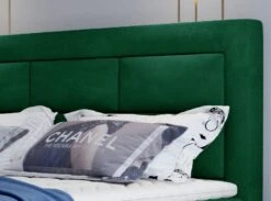 Lit Continental Velours Vert Balore -Disney Cars Soldes lit continental velours vert balore 3666722601139 1396294