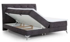 Lit Design Continental Avec Tête De Lit Capitonnée Strass Tissu Gris Anthracite Banky -Disney Cars Soldes lit design continental avec tete de lit capitonnee strass tissu gris anthracite banky 3666722602679 1397534