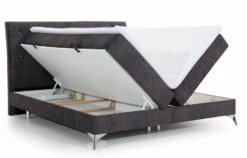 Lit Design Continental Avec Tête De Lit Capitonnée Strass Tissu Gris Anthracite Banky -Disney Cars Soldes lit design continental avec tete de lit capitonnee strass tissu gris anthracite banky 3666722602679 1397535