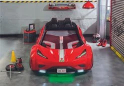 Lit Enfant De Voiture Rouge De Sport GTE 90x190 Cm -Disney Cars Soldes lit enfant de voiture rouge de sport gte 90x190 cm 8681875092295 1521690