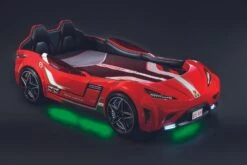 Lit Enfant De Voiture Rouge De Sport GTE 90x190 Cm -Disney Cars Soldes lit enfant de voiture rouge de sport gte 90x190 cm 8681875092295 1521695