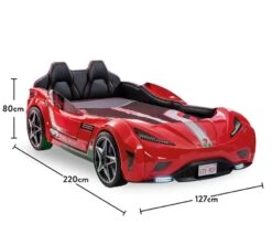 Lit Enfant De Voiture Rouge De Sport GTE 90x190 Cm -Disney Cars Soldes lit enfant de voiture rouge de sport gte 90x190 cm 8681875092295 1521699