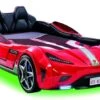 Lit Enfant De Voiture Rouge De Sport GTE 90x190 Cm