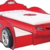 Lit Enfant Gigogne Voiture De Course Rouge Racing Kup 90x190 Cm